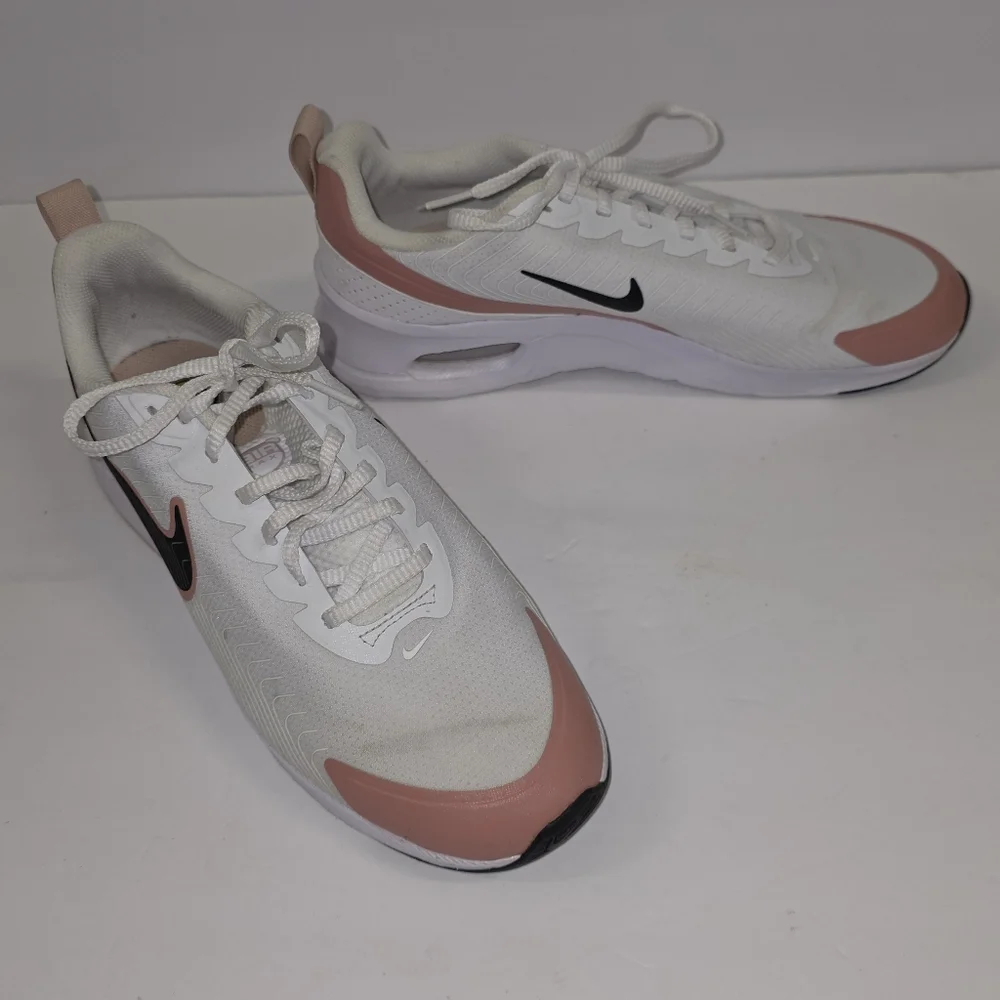 12 NIKE AIR MAX Nuaxis White Pink Red Stardust - Picture 3 of 10